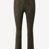 Vetements Stouls | Pantalon En Cuir Velours Jp Twenty In Saxo