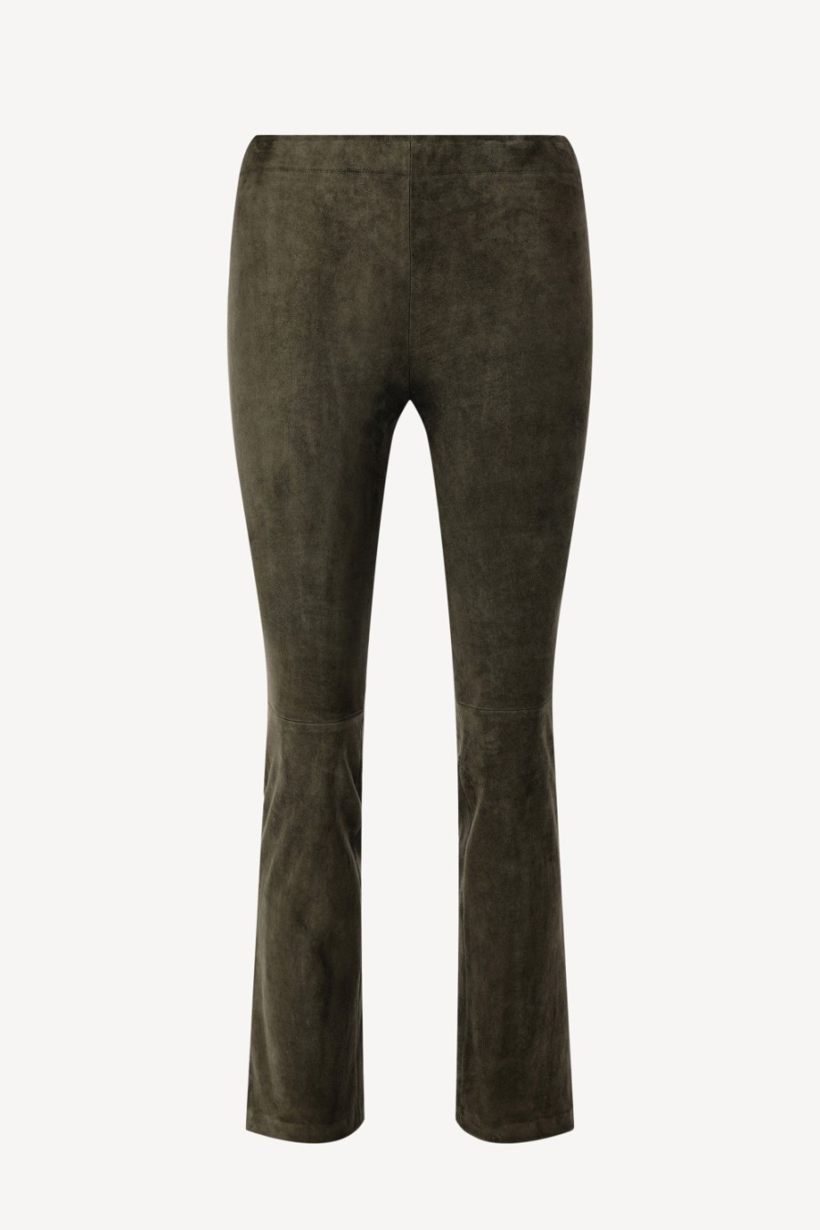 Vetements Stouls | Pantalon En Cuir Velours Jp Twenty In Saxo