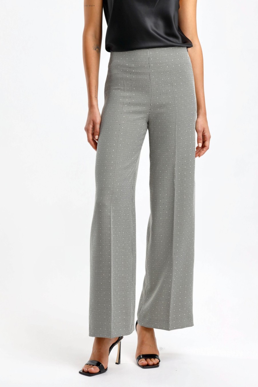 Vetements Seductive | Pantalon Meghan Sparkling En Noir