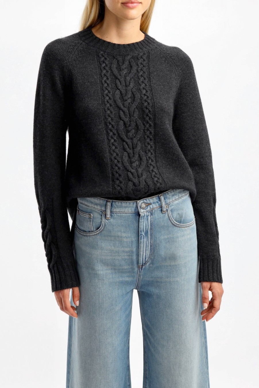 Vetements S Max Mara | Pull-Over Ginny En Gris Moyen