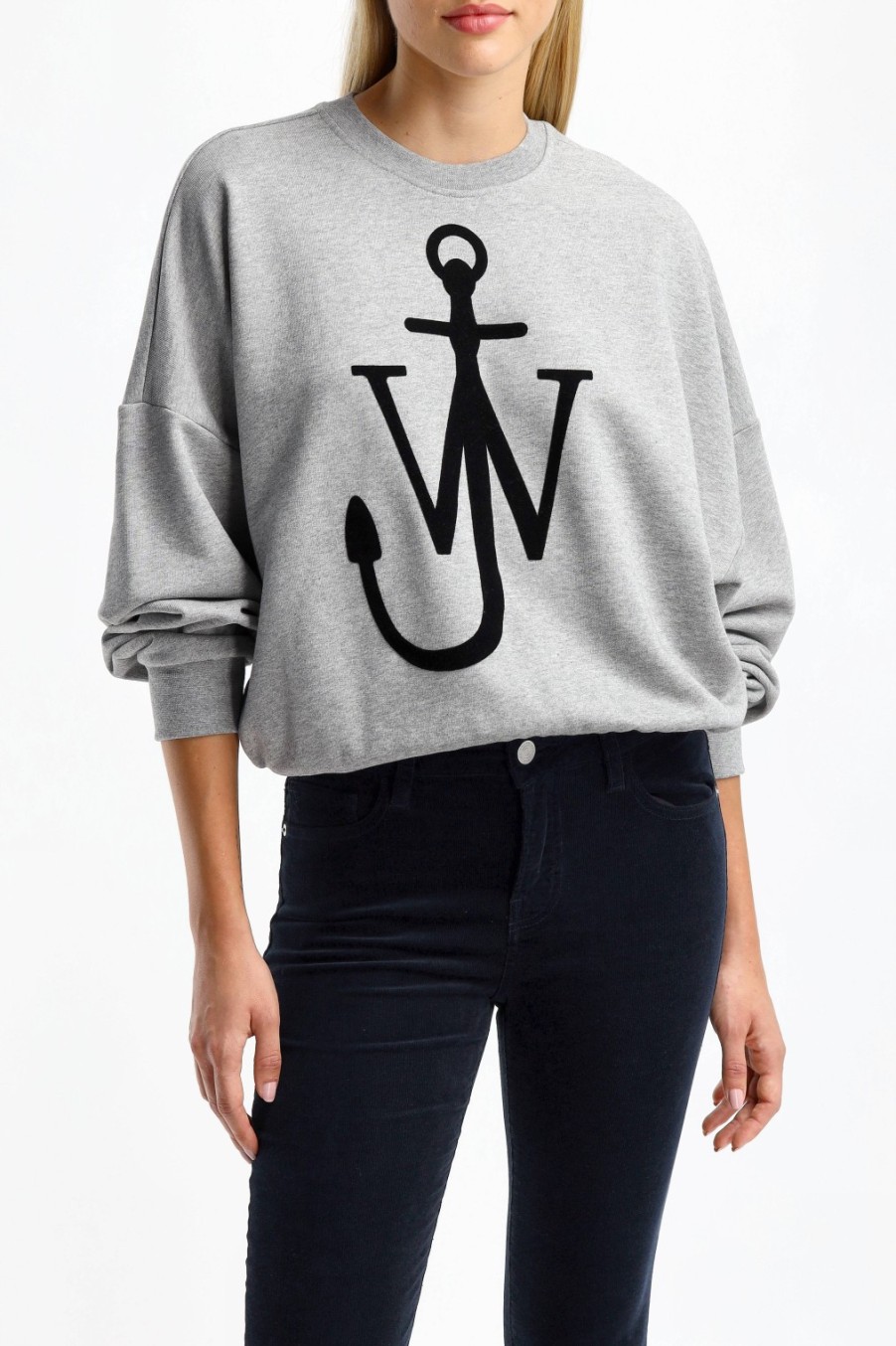 Vetements JW Anderson | Sweat-Shirt Anchor En Gris
