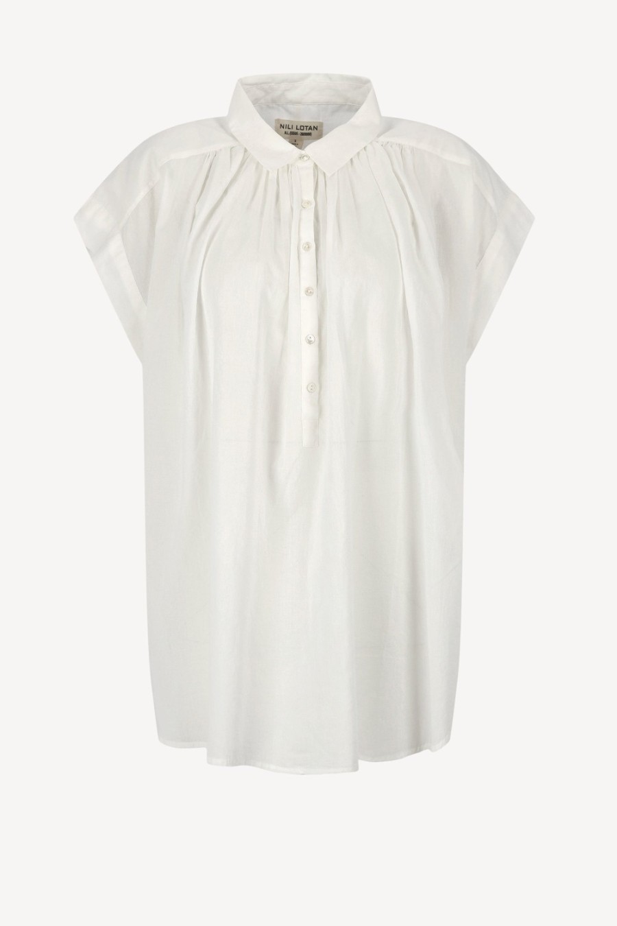 Vetements Nili Lotan | Blouse Normandy En Ivoire