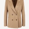 Vetements Tagliatore | Blazer Nayade En Beige