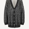 Vetements Missoni | Cardigan Oversized En Argent