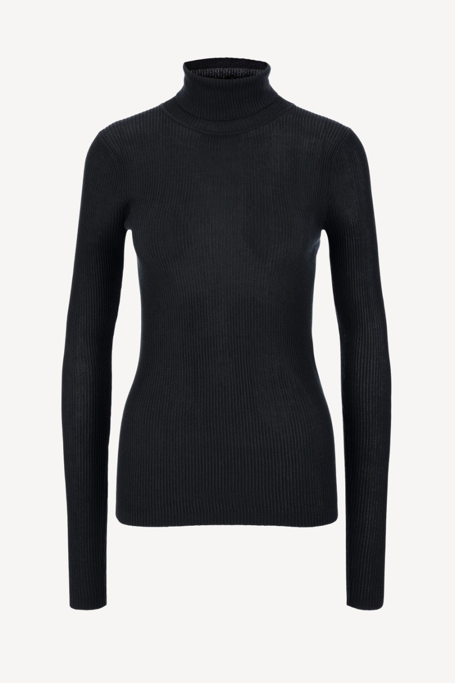 Vetements by Malene Birger | Pull A Col Roule Ronella En Noir