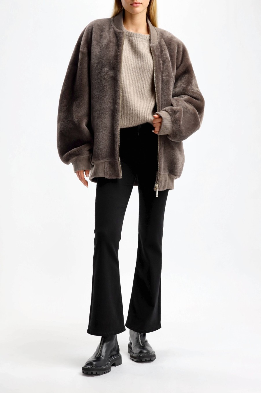 Vetements Citizens of Humanity | Jeans Emannuele Taille Basse En Noir