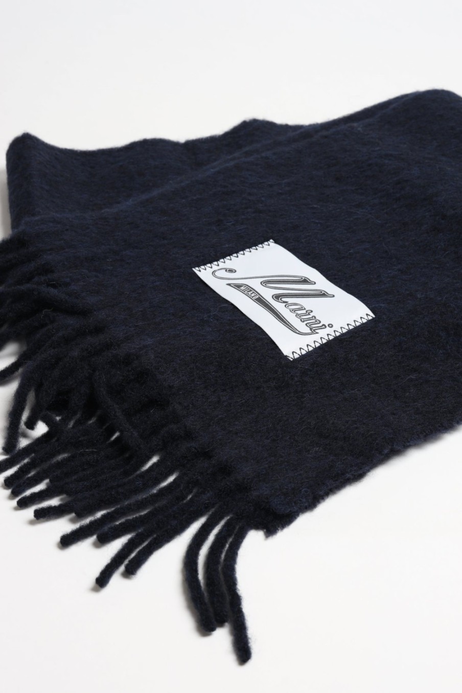 Accessoires Marni | Echarpe En Alpaga Bleu