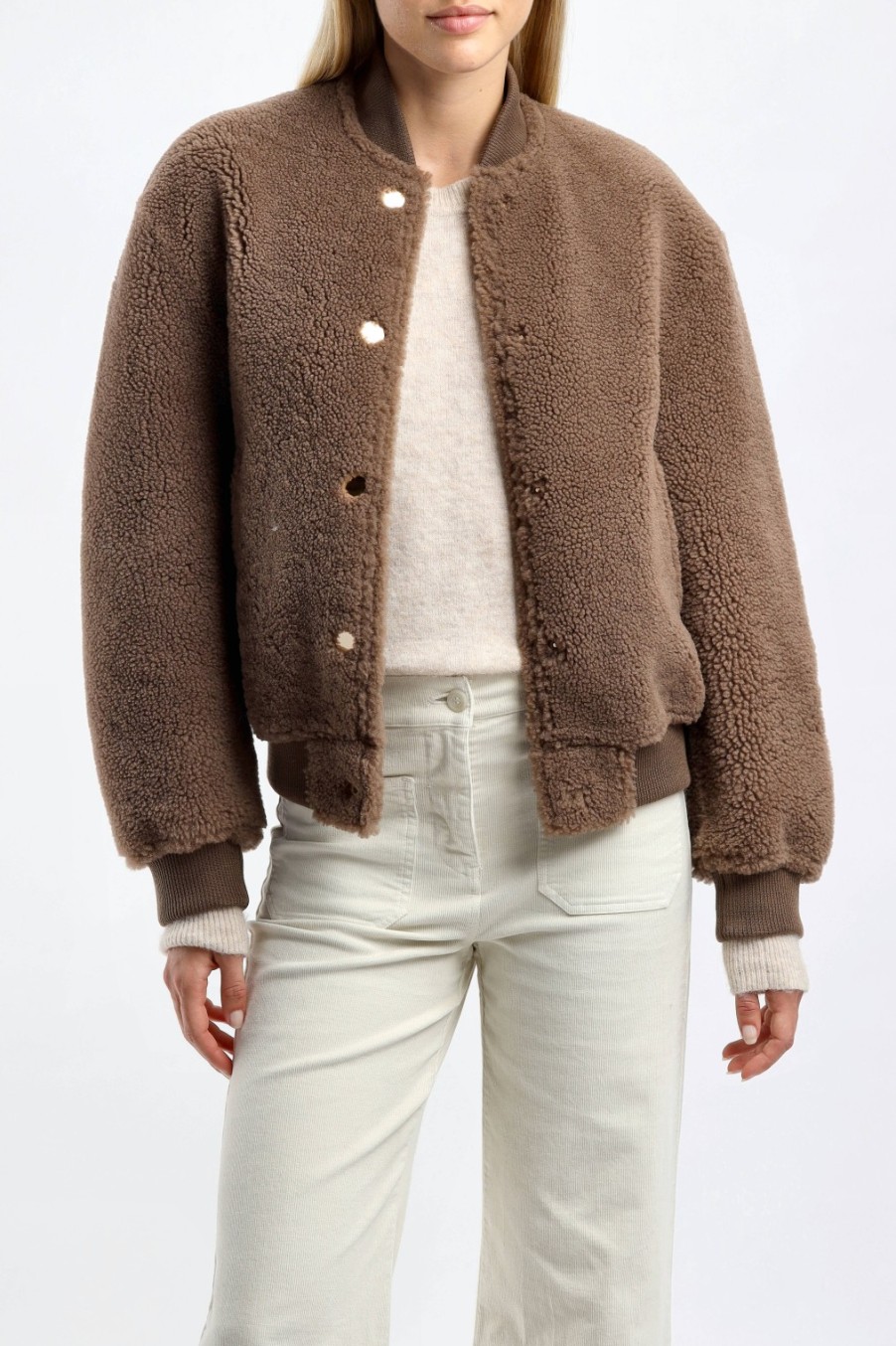 Vetements Jadia | Veste Bomber Bobby In Chestnut