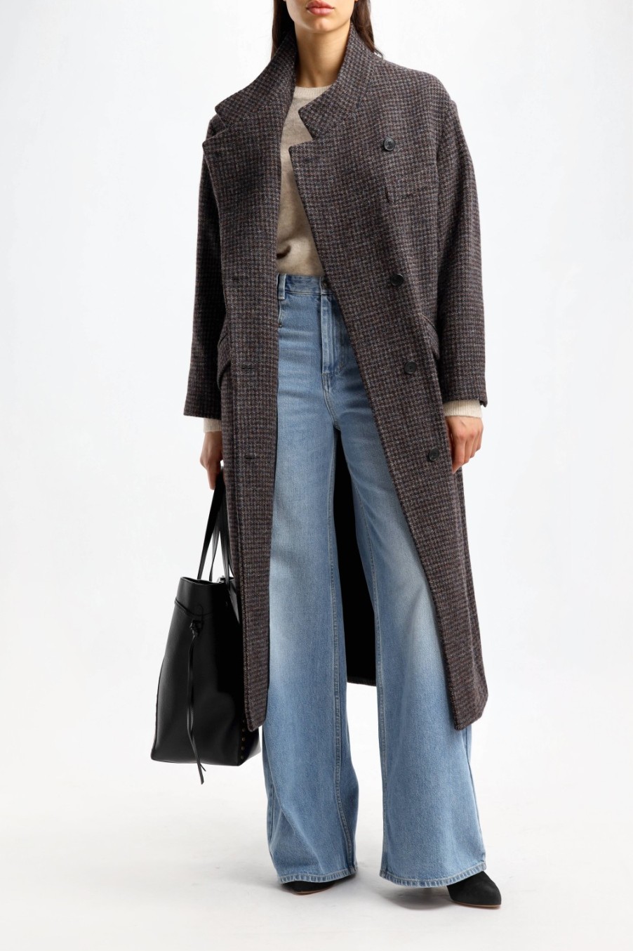 Vetements Marant Etoile | Manteau Sabine En Marron