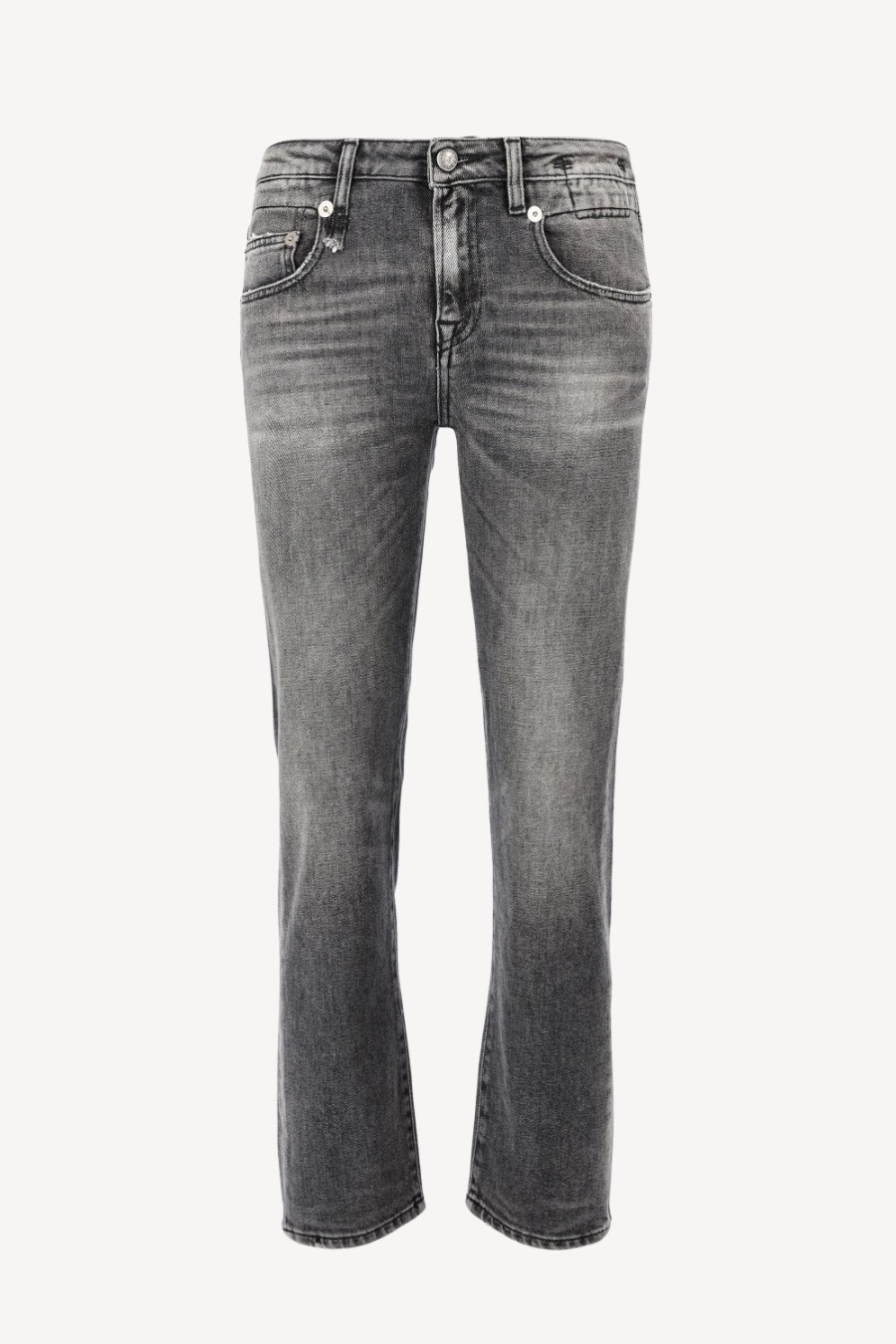 Vetements R13 | Jeans Boy Straight En Gris Vintage