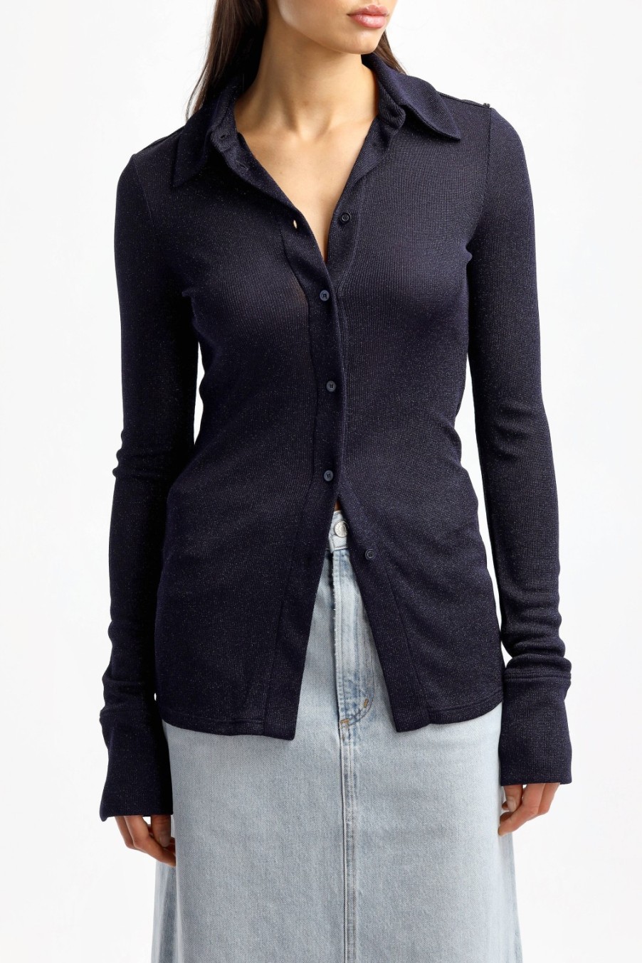 Vetements Sportmax | Polo Ulzio En Bleu