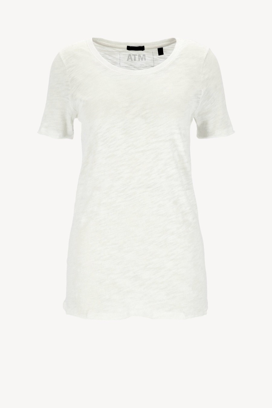 Vetements Anthony Thomas Melillo | T-Shirt Destroy En Blanc