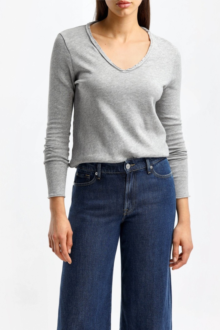 Vetements American Vintage | T-Shirt Long Sonoma En Gris