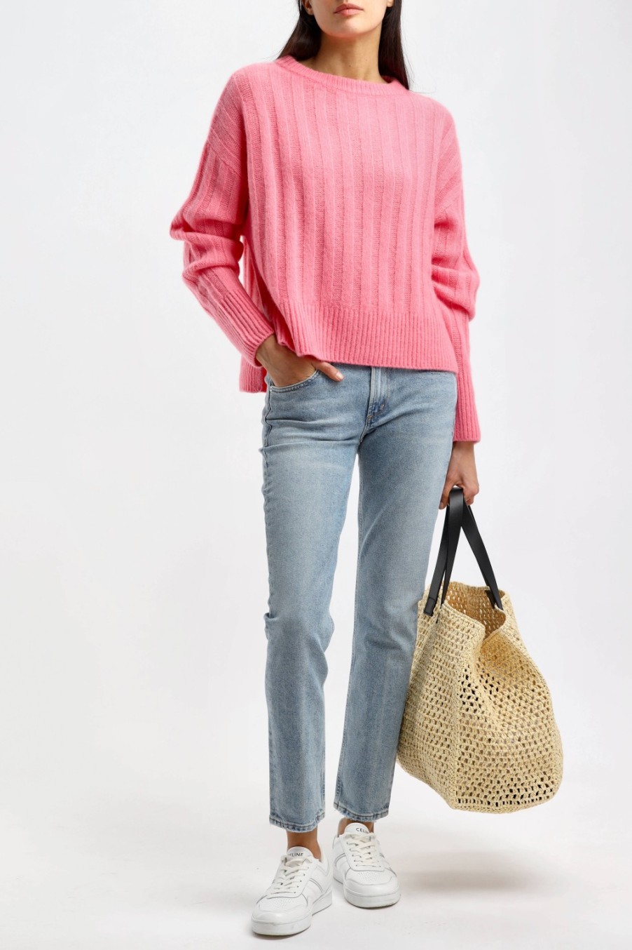 Vetements Anita Hass | Pull Beverly En Rose Melange
