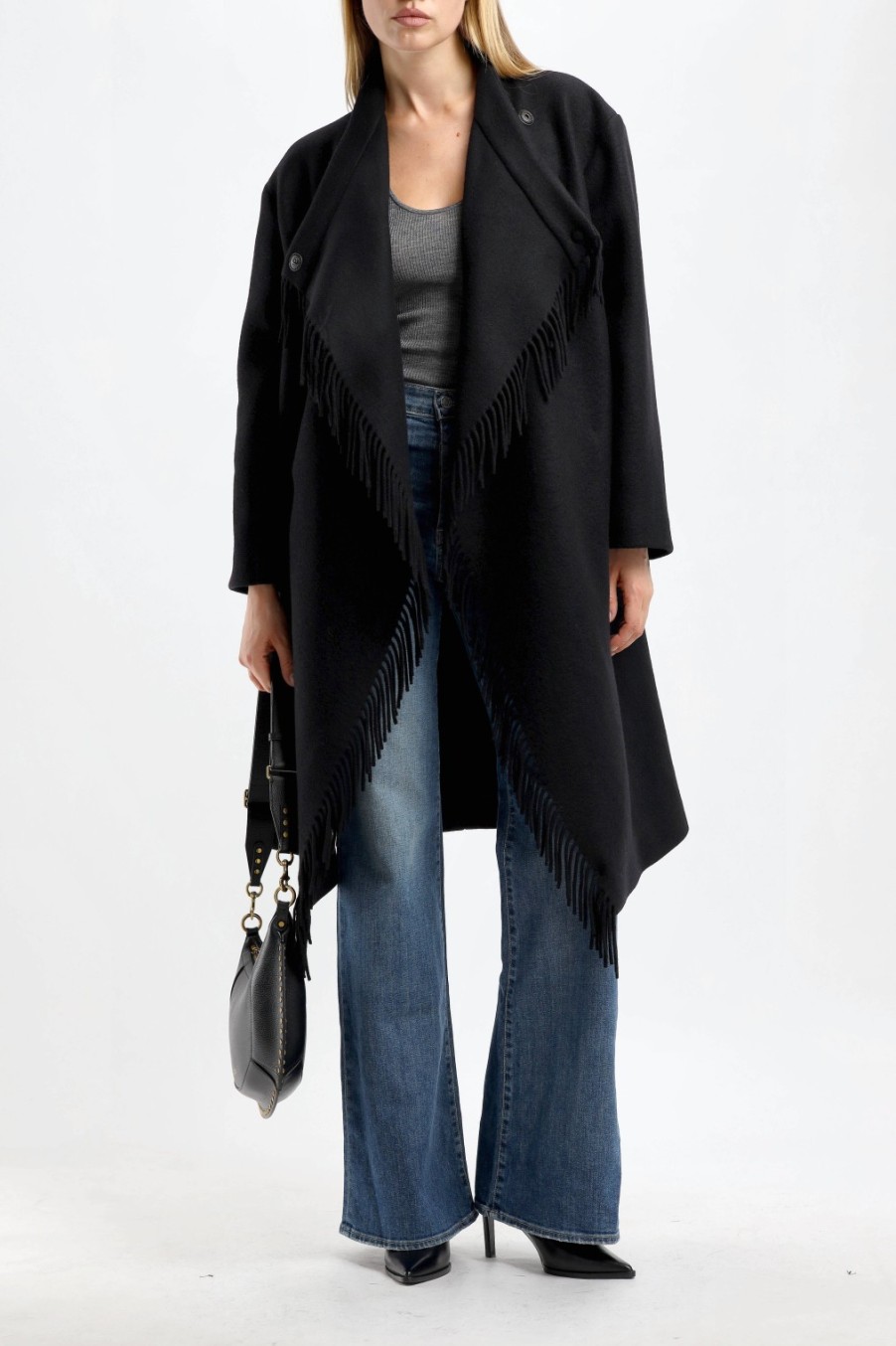 Vetements IRO | Manteau Ricky En Noir