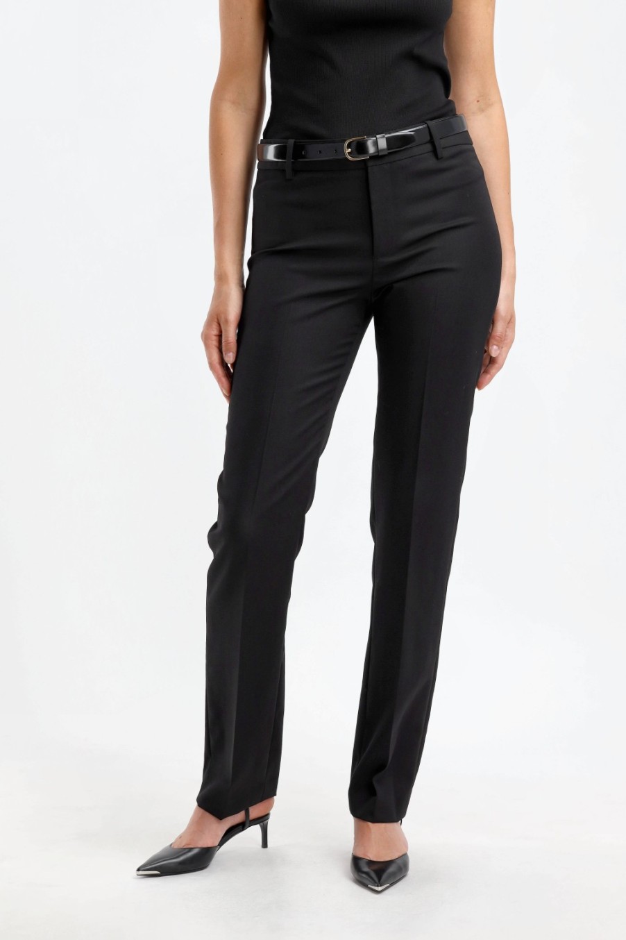 Vetements Nili Lotan | Pantalon Evan En Noir