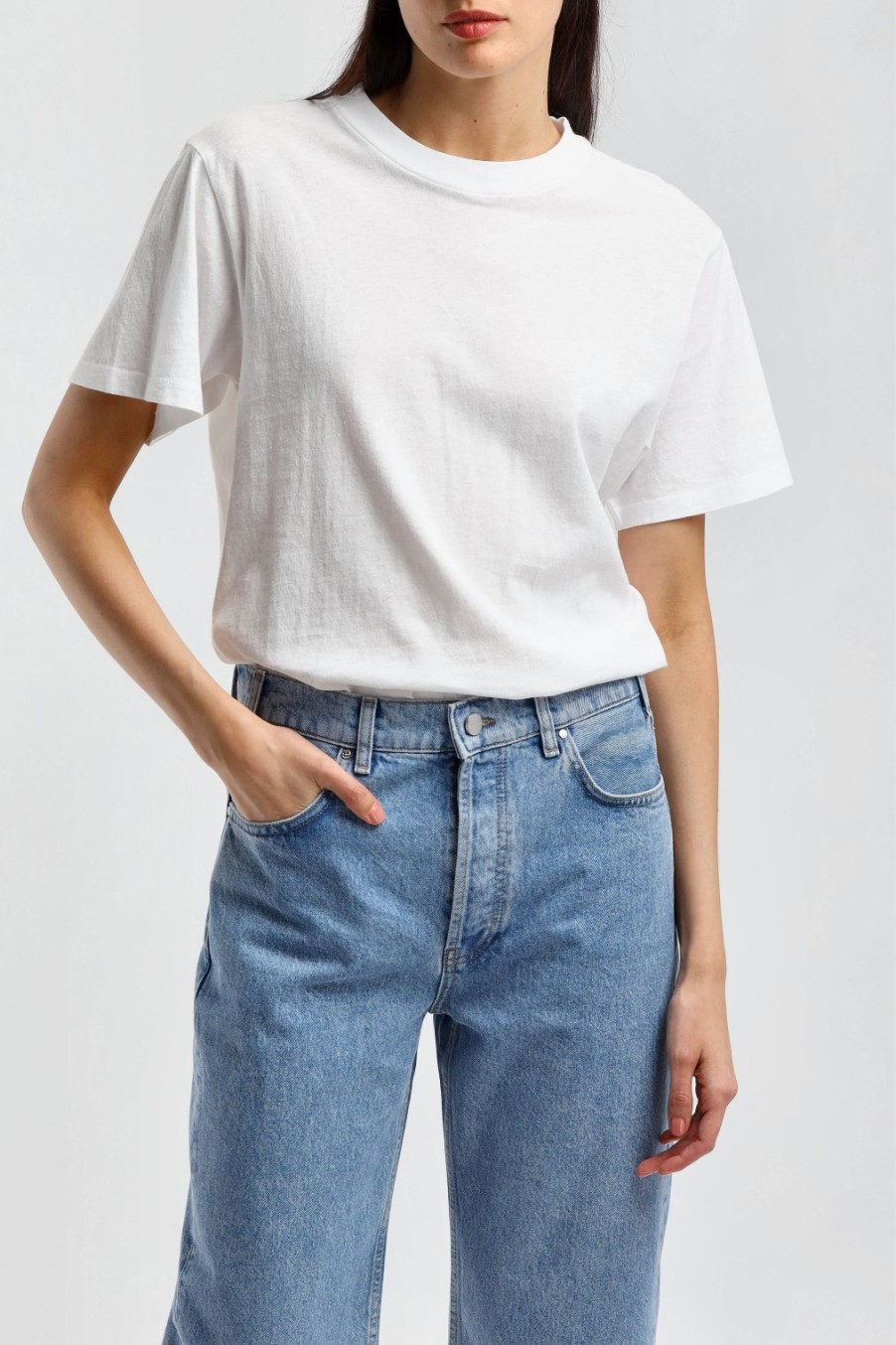 Vetements Anine Bing | T-Shirt Lili En Blanc