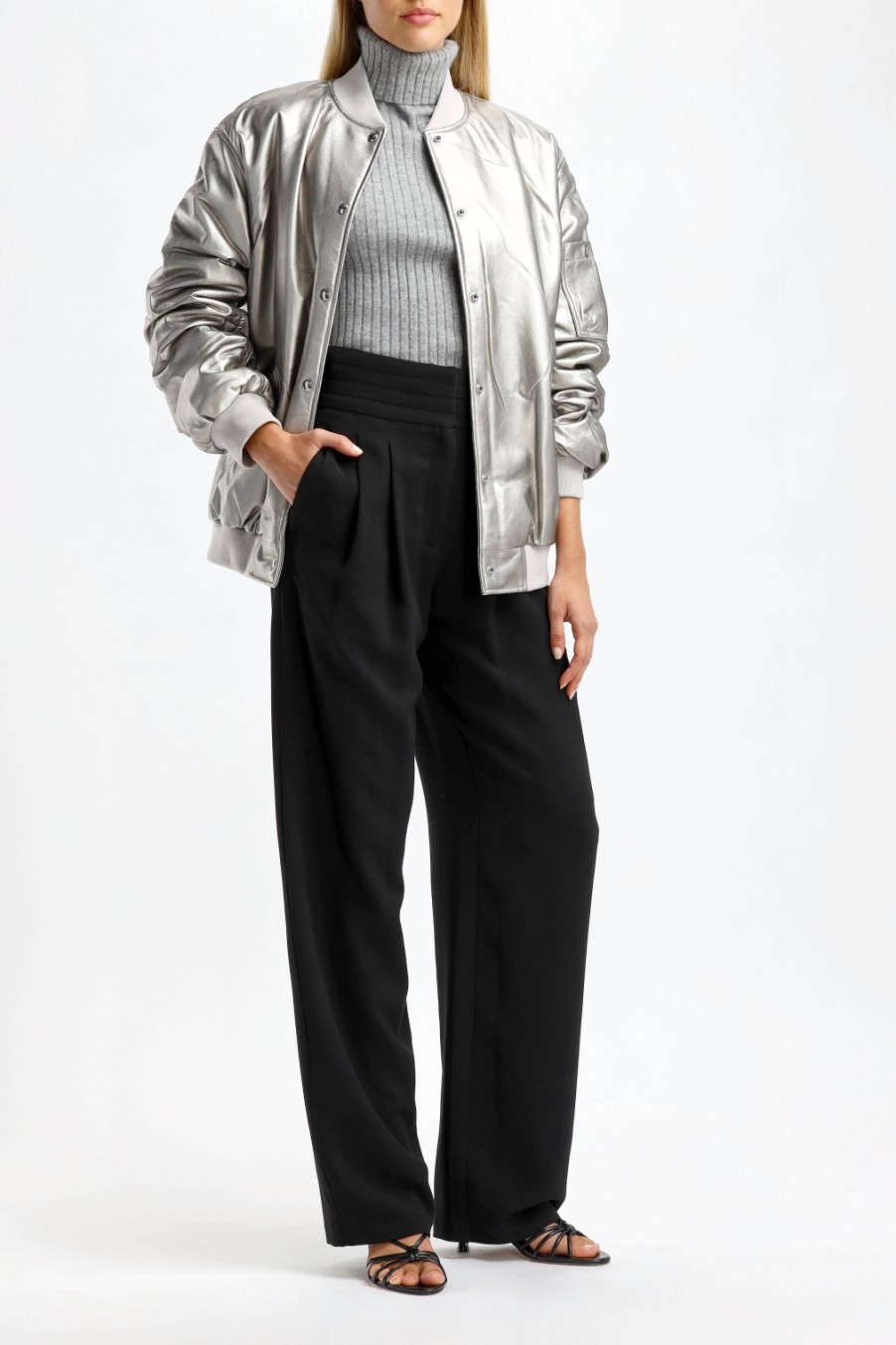Vetements IRO | Pantalon Jeon En Noir