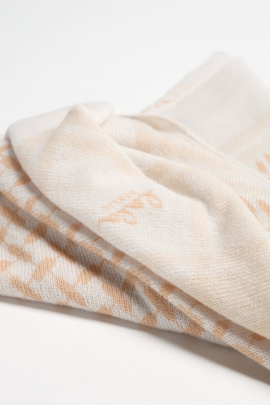 Accessoires Lala Berlin | Foulard Trinity In Soft Vanilla