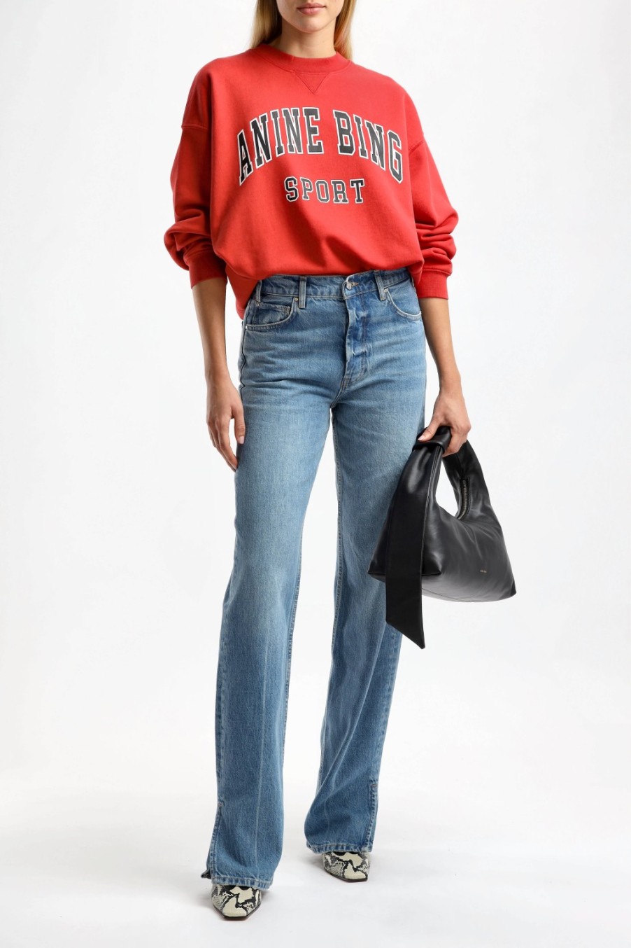 Vetements Anine Bing | Jeans Roy En Bleu Nordique