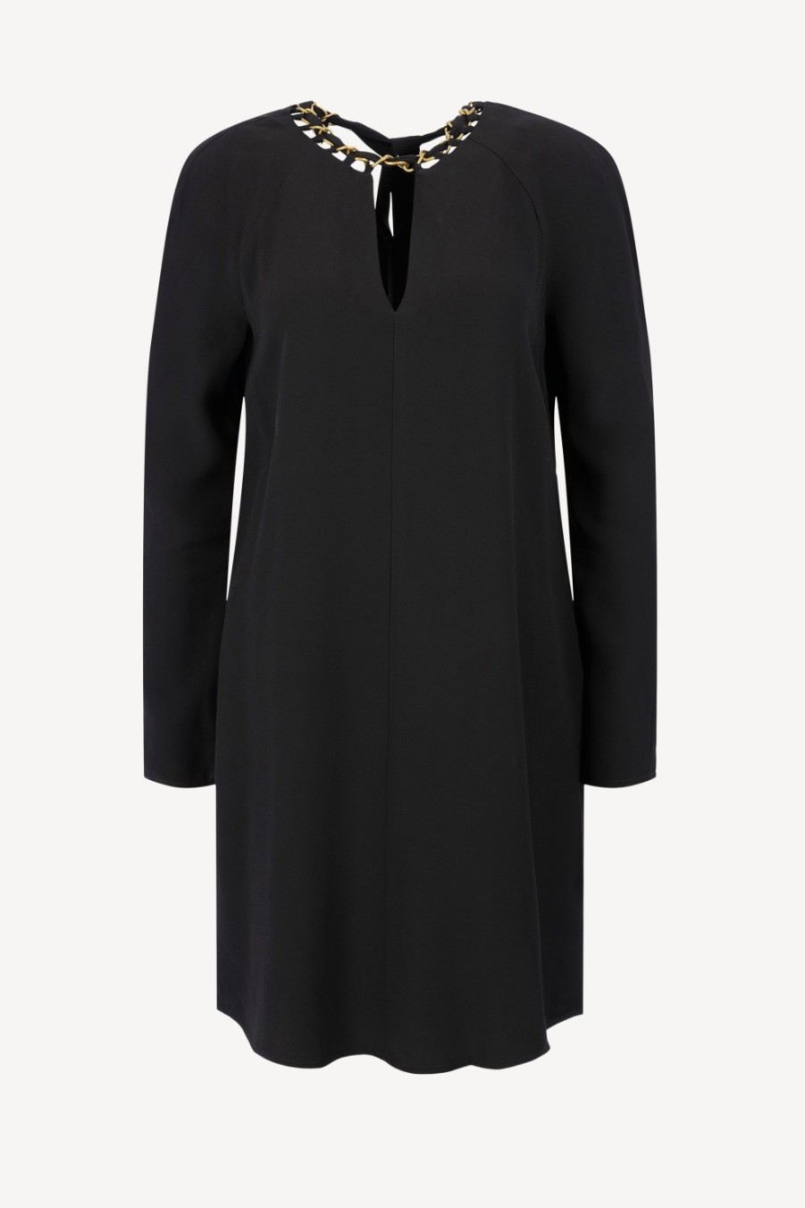 Vetements Zimmermann | Robe Chain Embellie En Noir