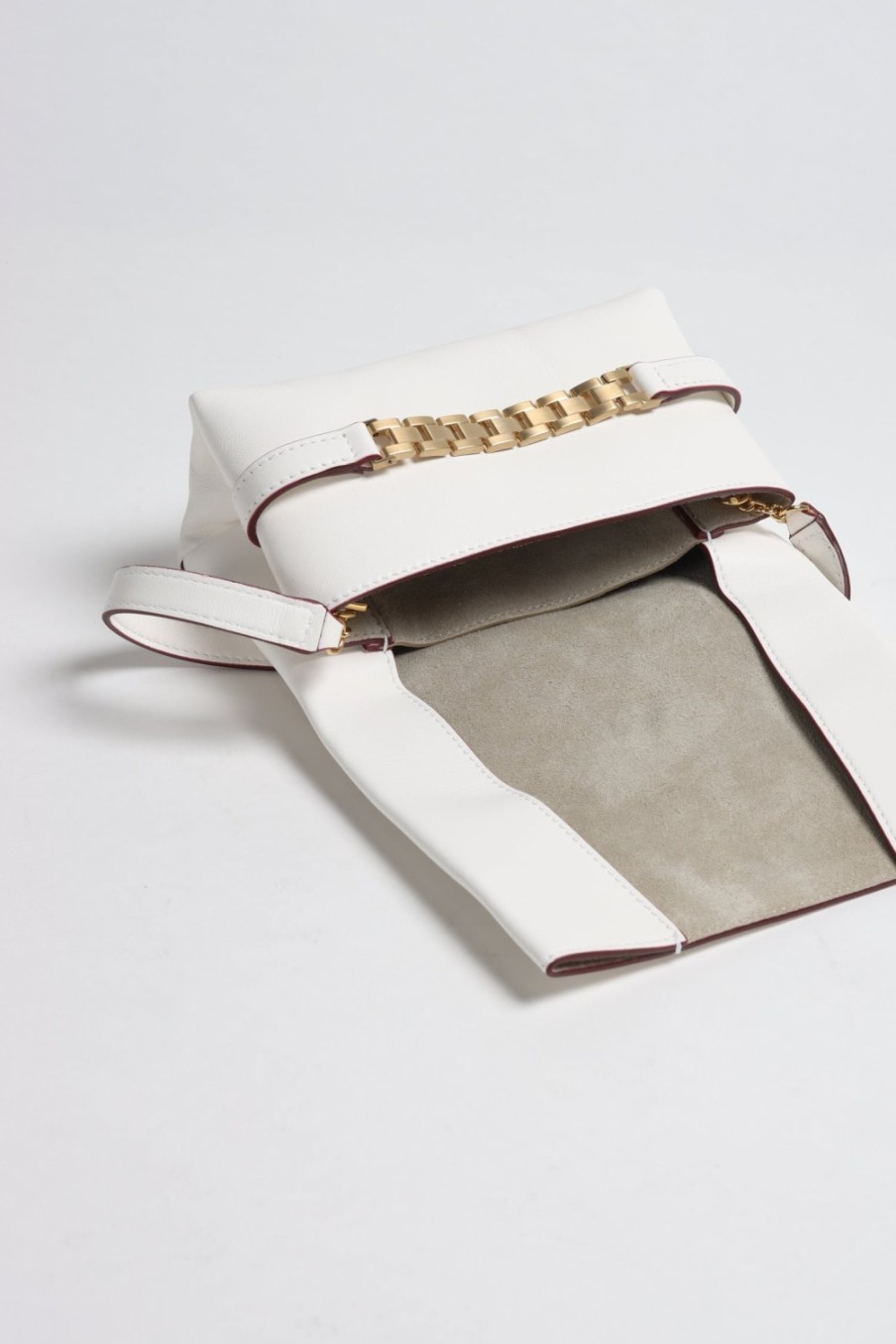 Sacs Victoria Beckham | Sac Chain Mini En Blanc