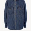 Vetements Zimmermann | Blouse Luminosity En Saphir