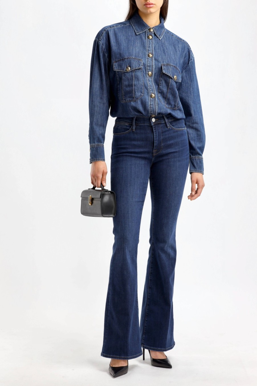 Vetements Zimmermann | Blouse Luminosity En Saphir