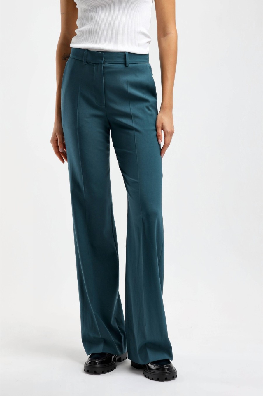 Vetements Joseph | Pantalon Morissey In Dark Teal