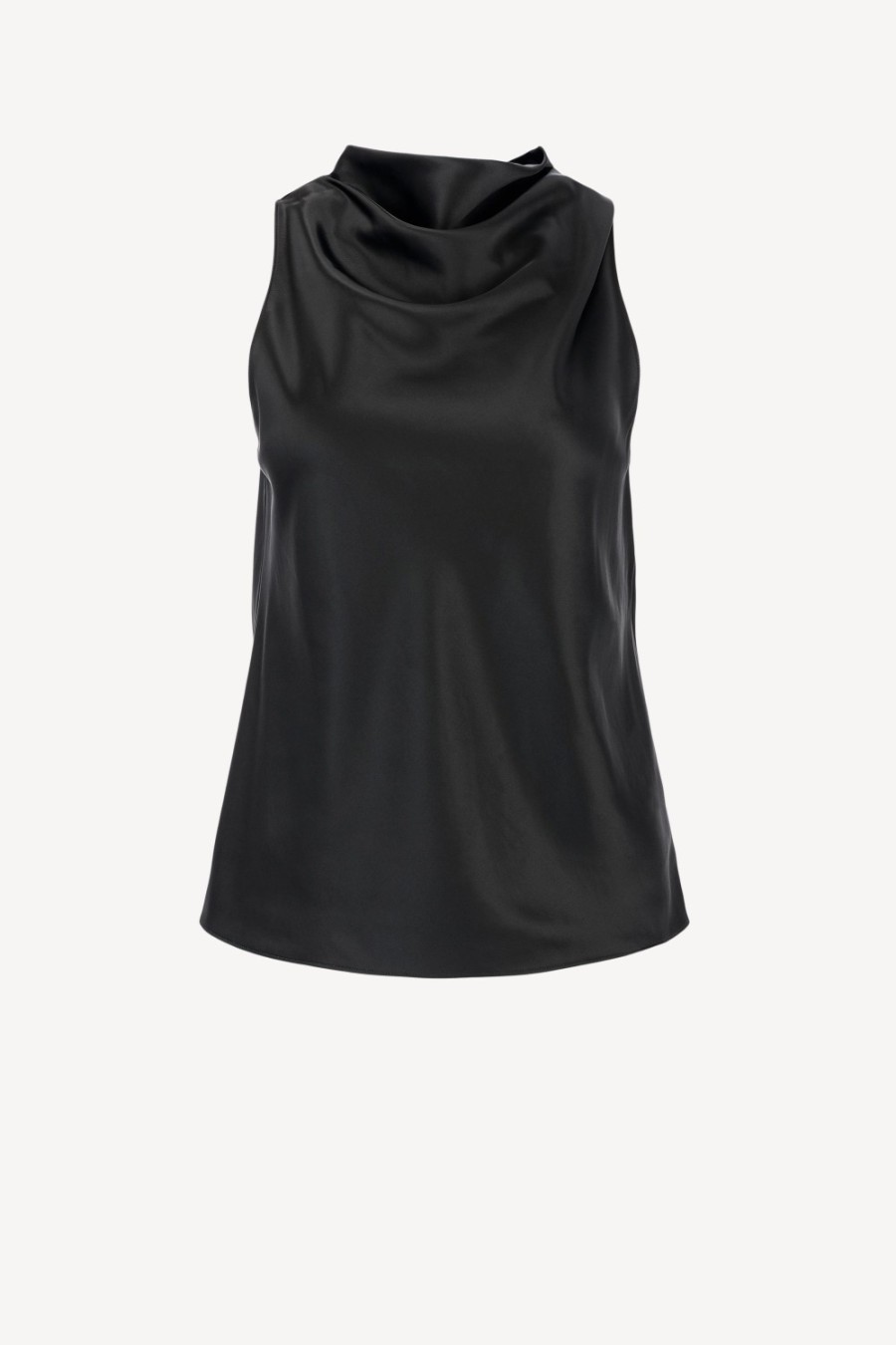 Vetements Theory | Top High Cowl En Noir