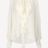 Vetements Victoria Beckham | Blouse Romantic A La Vanille