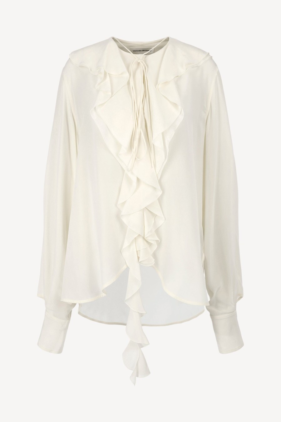 Vetements Victoria Beckham | Blouse Romantic A La Vanille