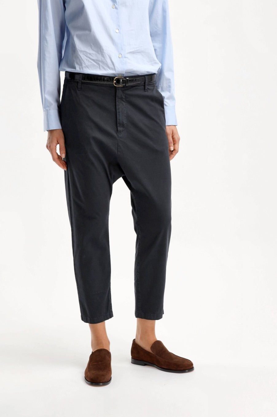 Vetements Nili Lotan | Pantalon Paris In Dark Navy