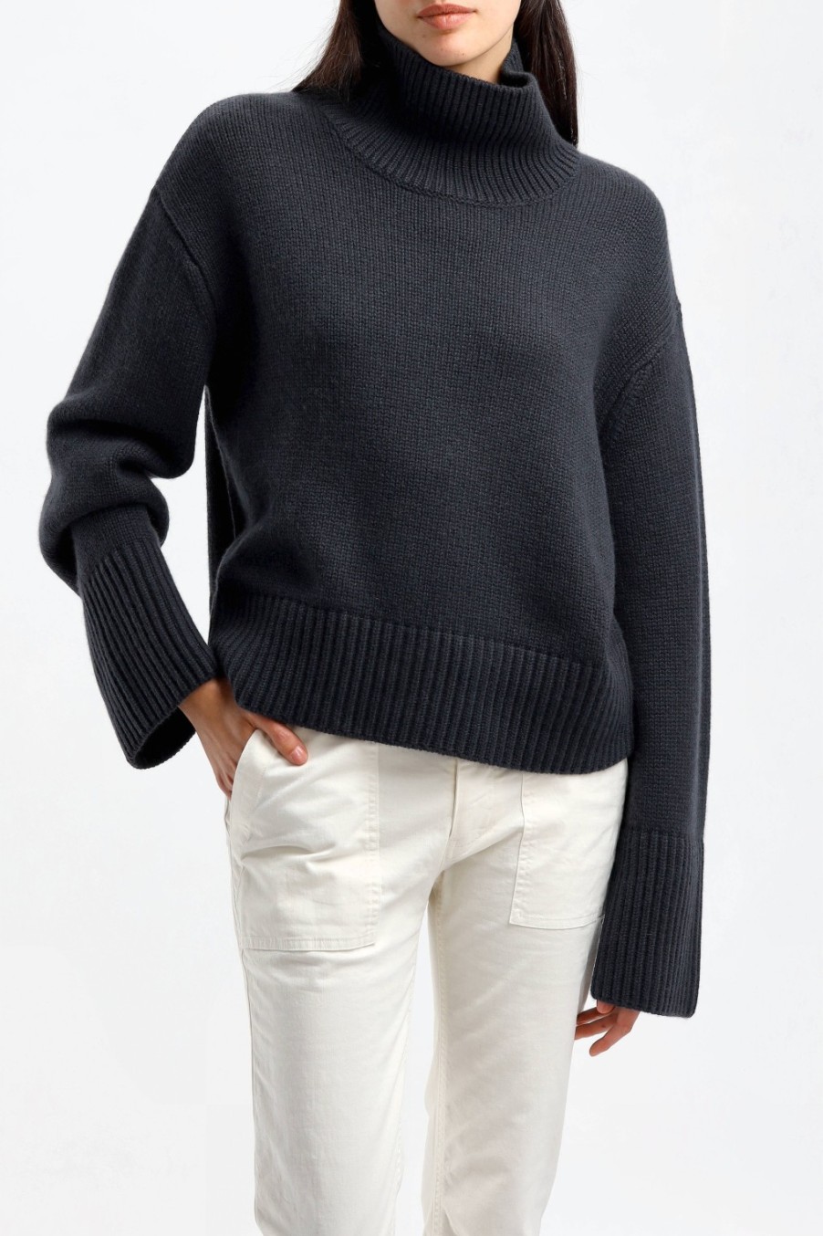Vetements Lisa Yang | Pull Fleur En Encre