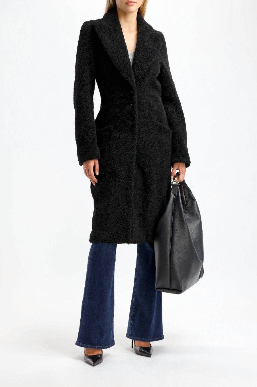 Vetements Tom Ford | Manteau En Fourrure Noir