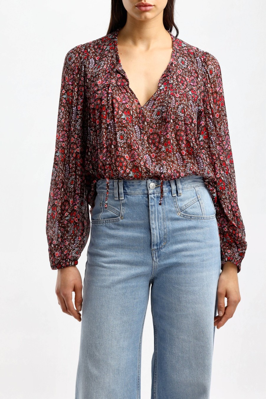 Vetements Marant Etoile | Blouse Daytonea En Marron