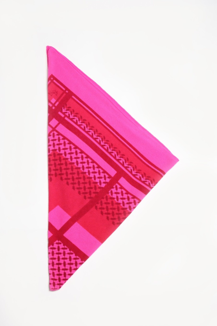 Accessoires Lala Berlin | Echarpe Trinity Double Heritage En Rose
