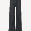 Vetements Nili Lotan | Pantalon Quentin En Carbone