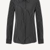 Vetements Michael Kors Collection | Blouse En Soie Hansen En Noir Et Blanc