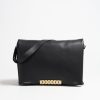 Sacs Victoria Beckham | Sac Soft Flap Xl En Noir