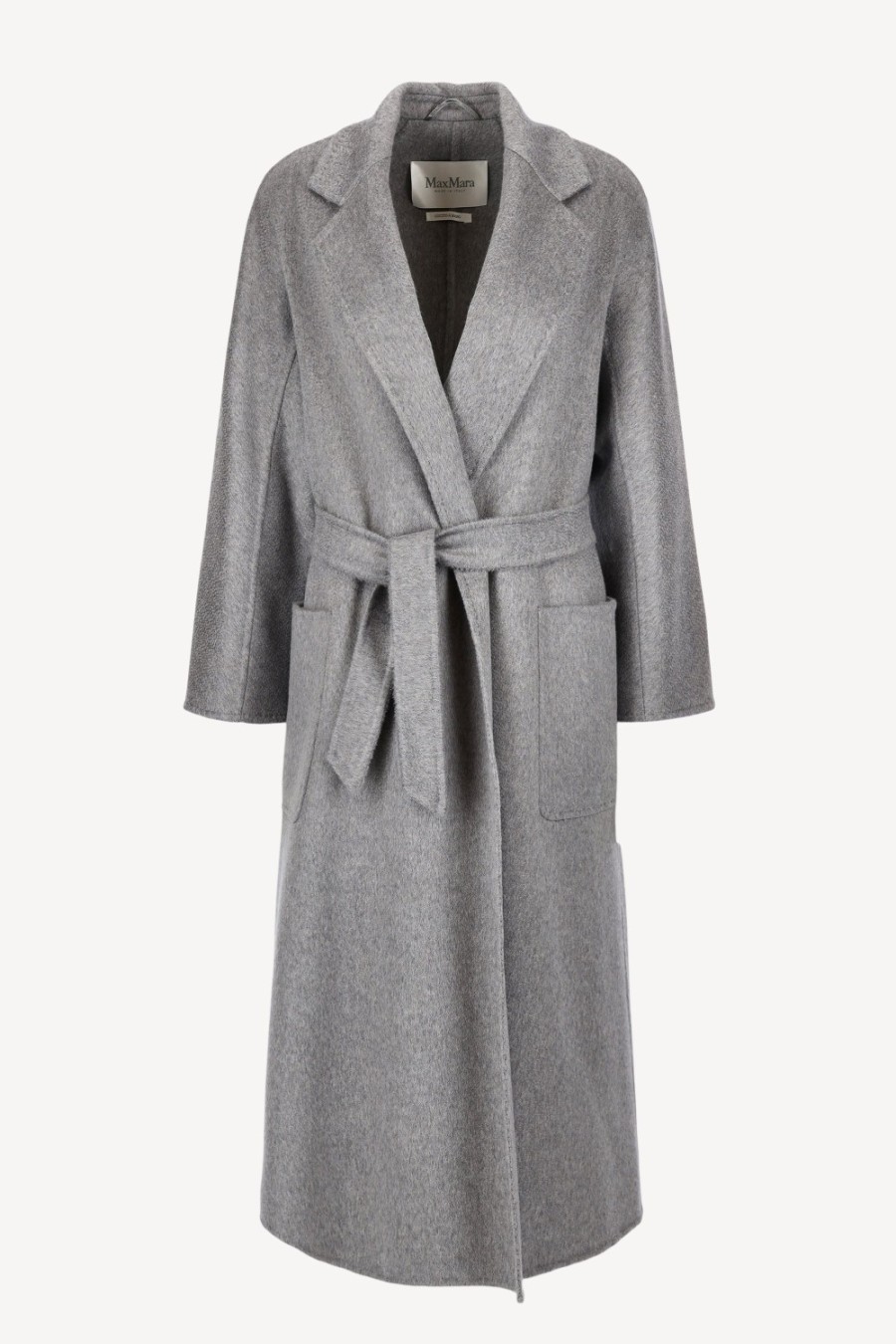 Vetements Max Mara | Manteau Ludmilla En Gris Clair