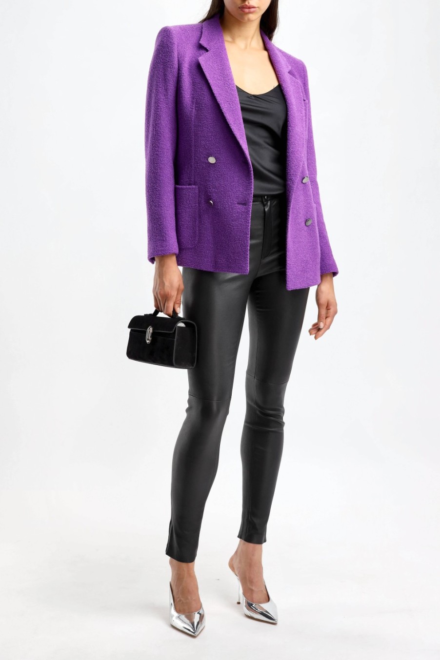 Vetements Tagliatore | Blazer Nayade En Glicine