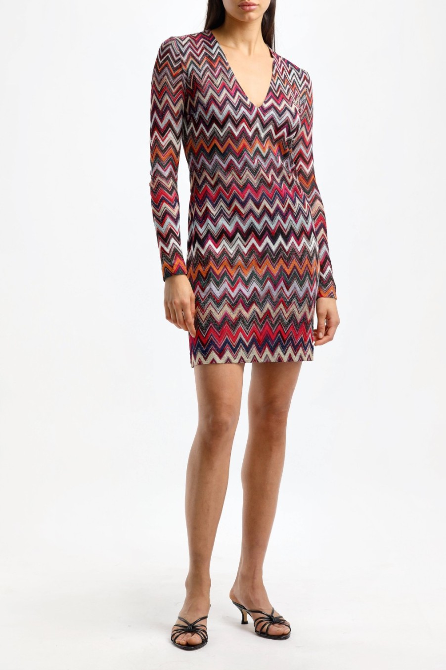 Vetements Missoni | Robe Rose/Noire