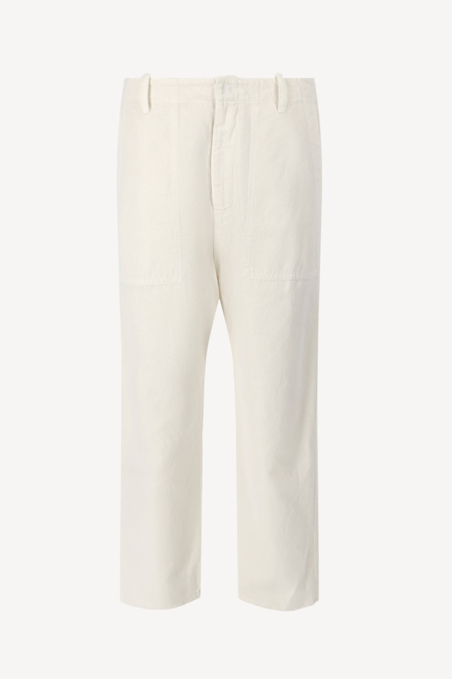 Vetements Nili Lotan | Pantalon Luna En Eggshell