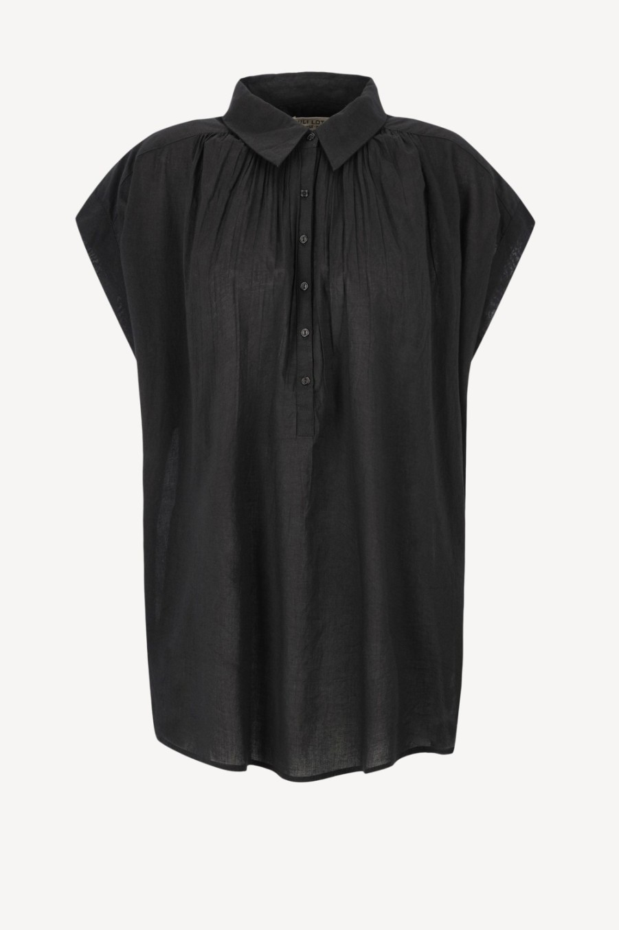 Vetements Nili Lotan | Blouse Normandy En Noir