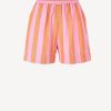 Vetements Xirena | Short Caysen A Rayures Pomelo