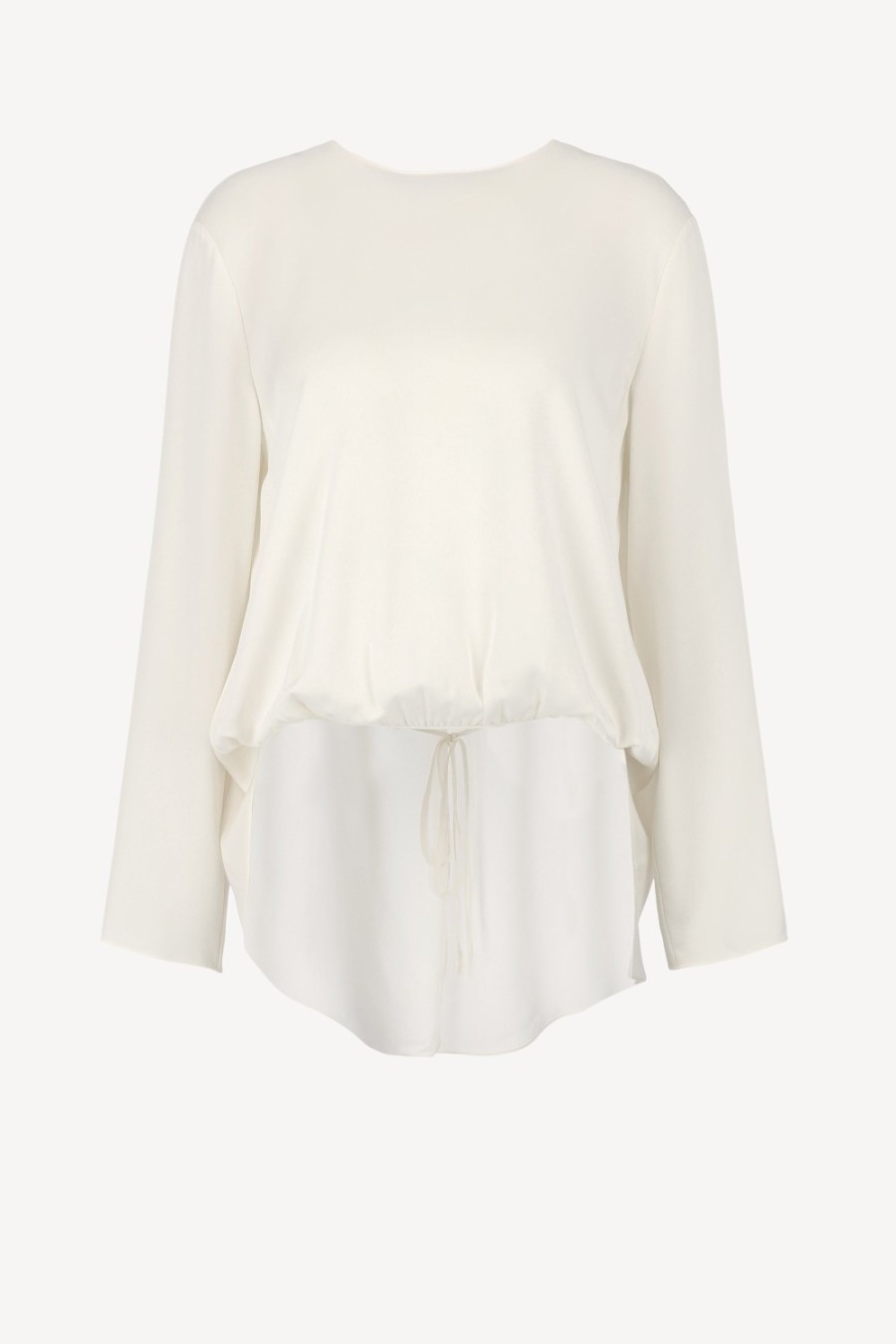 Vetements Theory | Blouse Cape En Ivoire