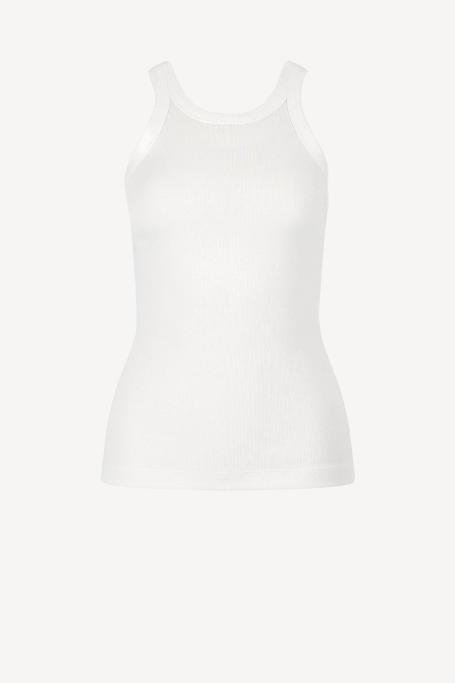 Vetements Toteme | Debardeur Curved En Blanc