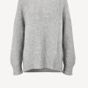 Vetements Allude | Pull Classique Gris Clair