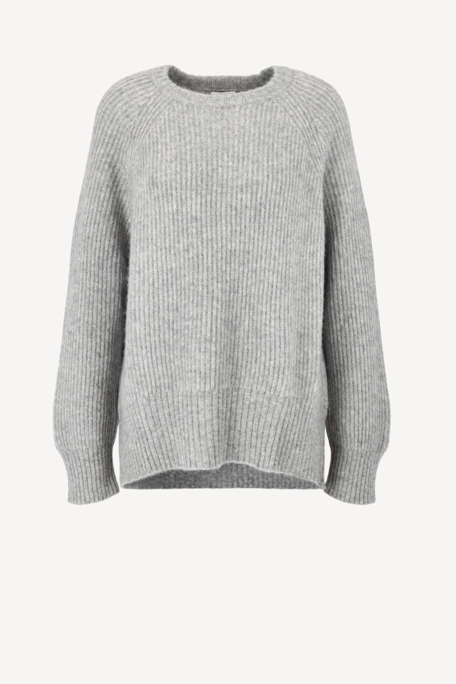 Vetements Allude | Pull Classique Gris Clair
